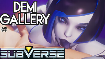 Demi Gallery'S Erotic Rendezvous In Subverse V0.5 - A Blend Of Hentai And Robot Sex